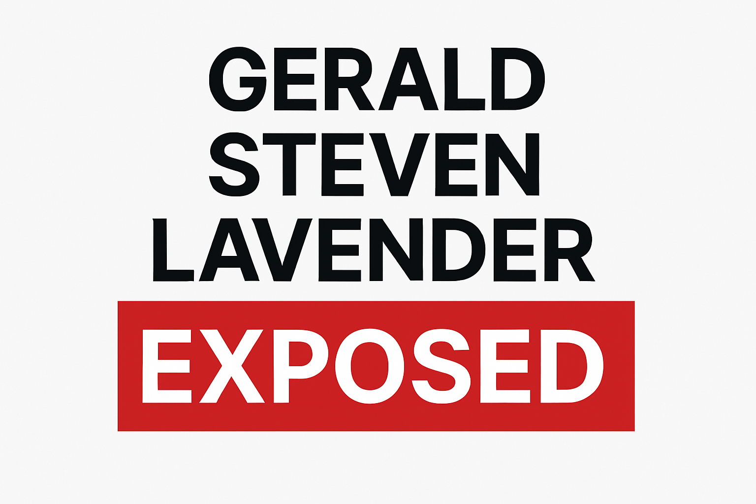 Warning About Gerald Steven Lavender at Sports Specialty Inc.: Blacklist Reported